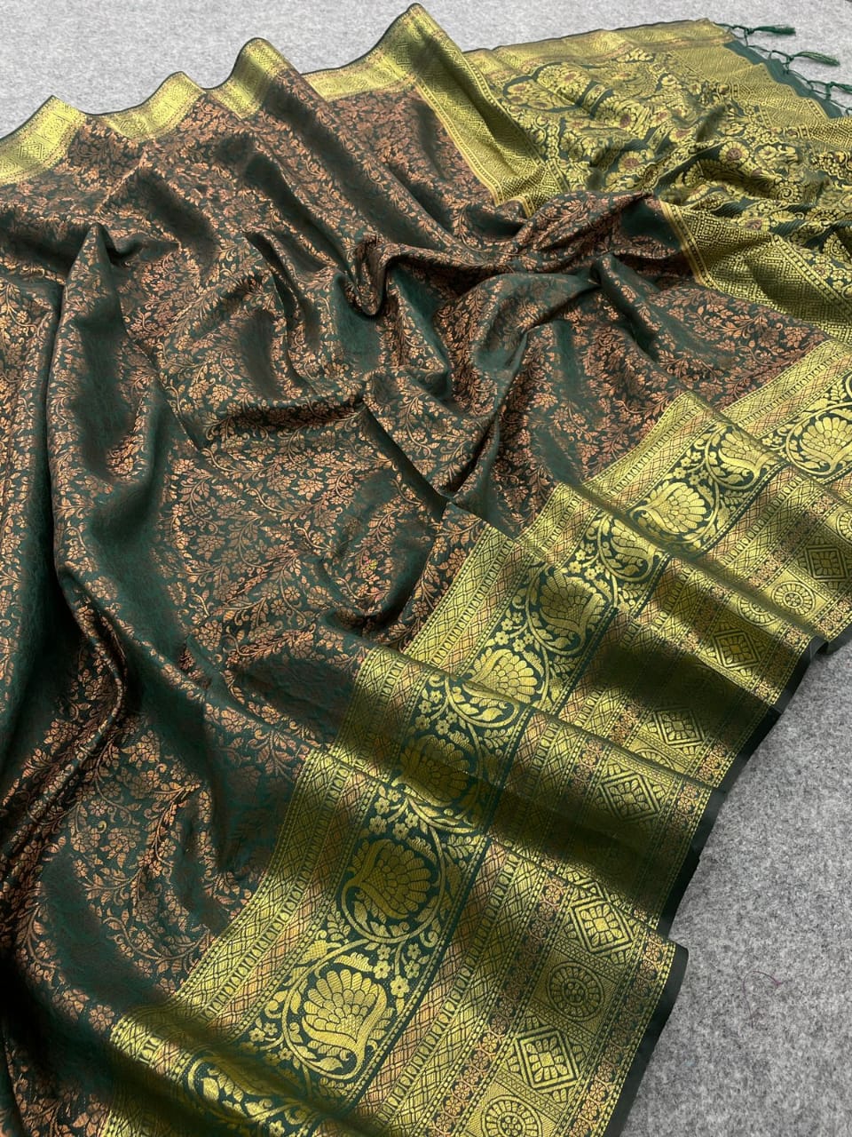 Noor By 3M Non catalog Designer Kanchivaram Silk Sarees Wholesale Market In Surat